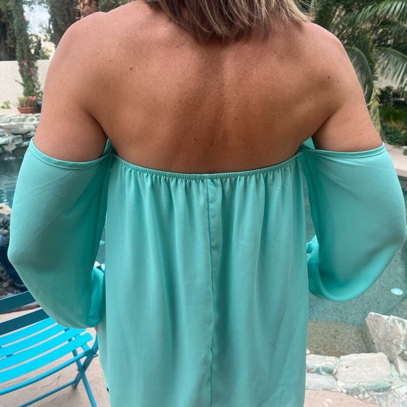 Light Blue Blouse. - Picture 4 of 4